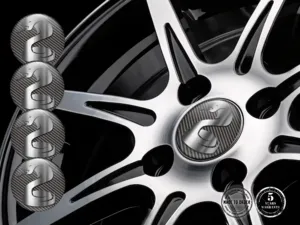 Pegatina en Aros Tuning Vector Flujo Radiante
